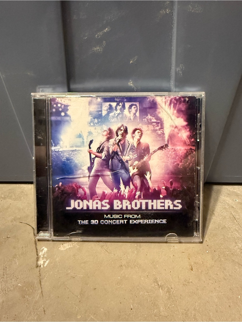 Disney Jonas Brothers Concert CD - Purple, Pink, Blue Artwork